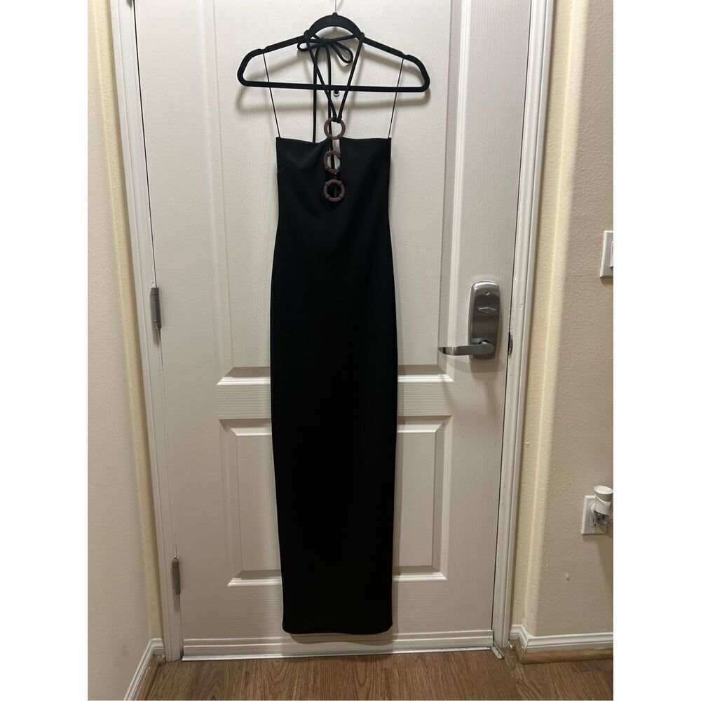 Rumer The Label Majorca Bandeau Maxi Dress halter straps size S NWT $489 - Picture 8 of 10